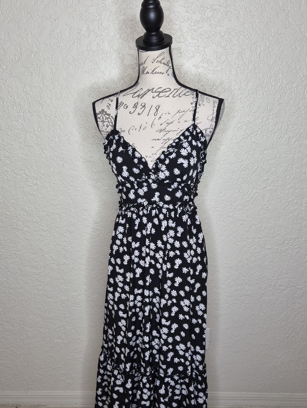 Shein Multicolored Floral‎ Midi Dress Size XS/2
